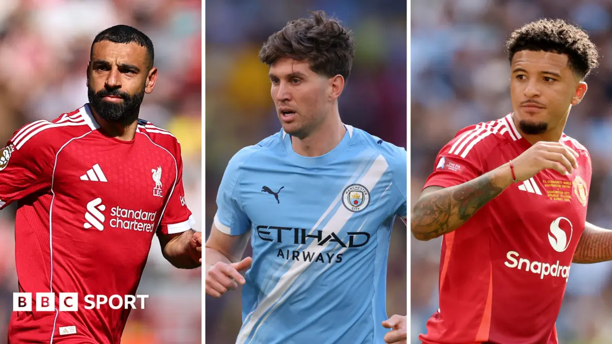 Salah, Stones & Sancho - who are the Premier League free agents?
