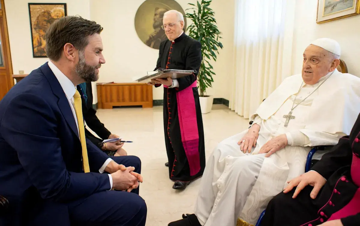 Vance: I felt awful for meeting Pope Francis hours before his death