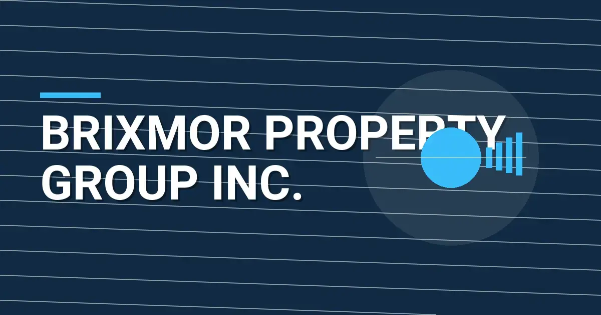 Brixmor Property Group Inc.