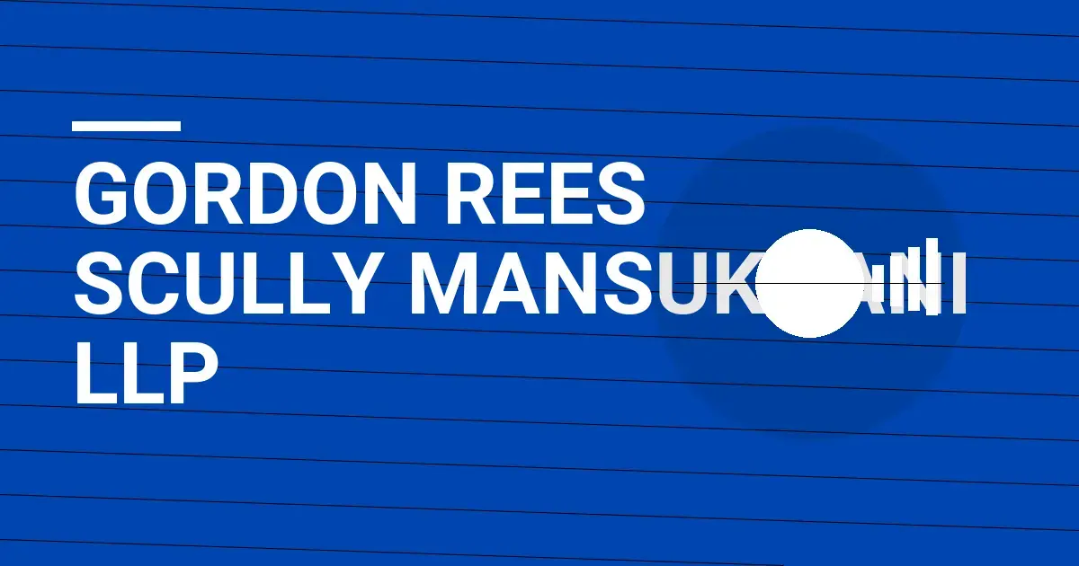 Gordon Rees Scully Mansukhani LLP