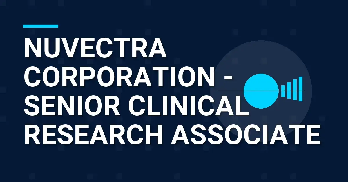 Nuvectra Corporation - Senior Clinical Research Associate