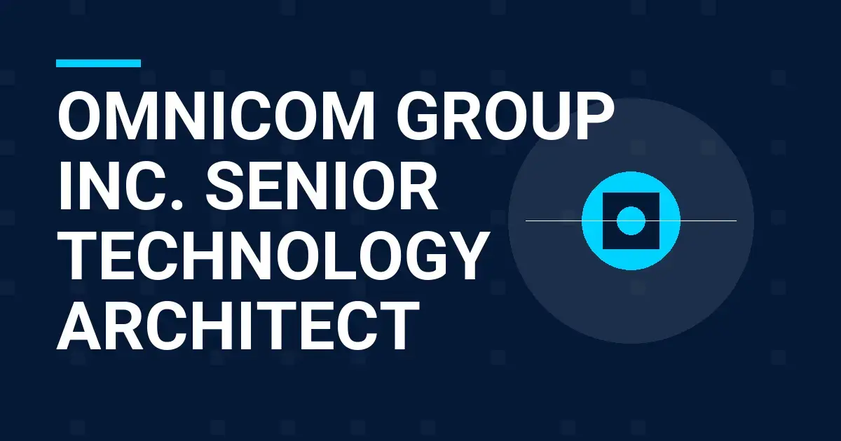 Omnicom Group Inc. Senior Technology Architect
