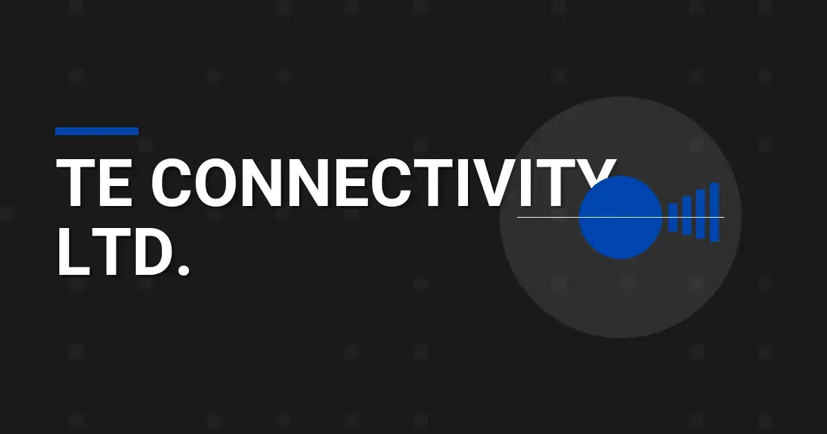 TE Connectivity Ltd.